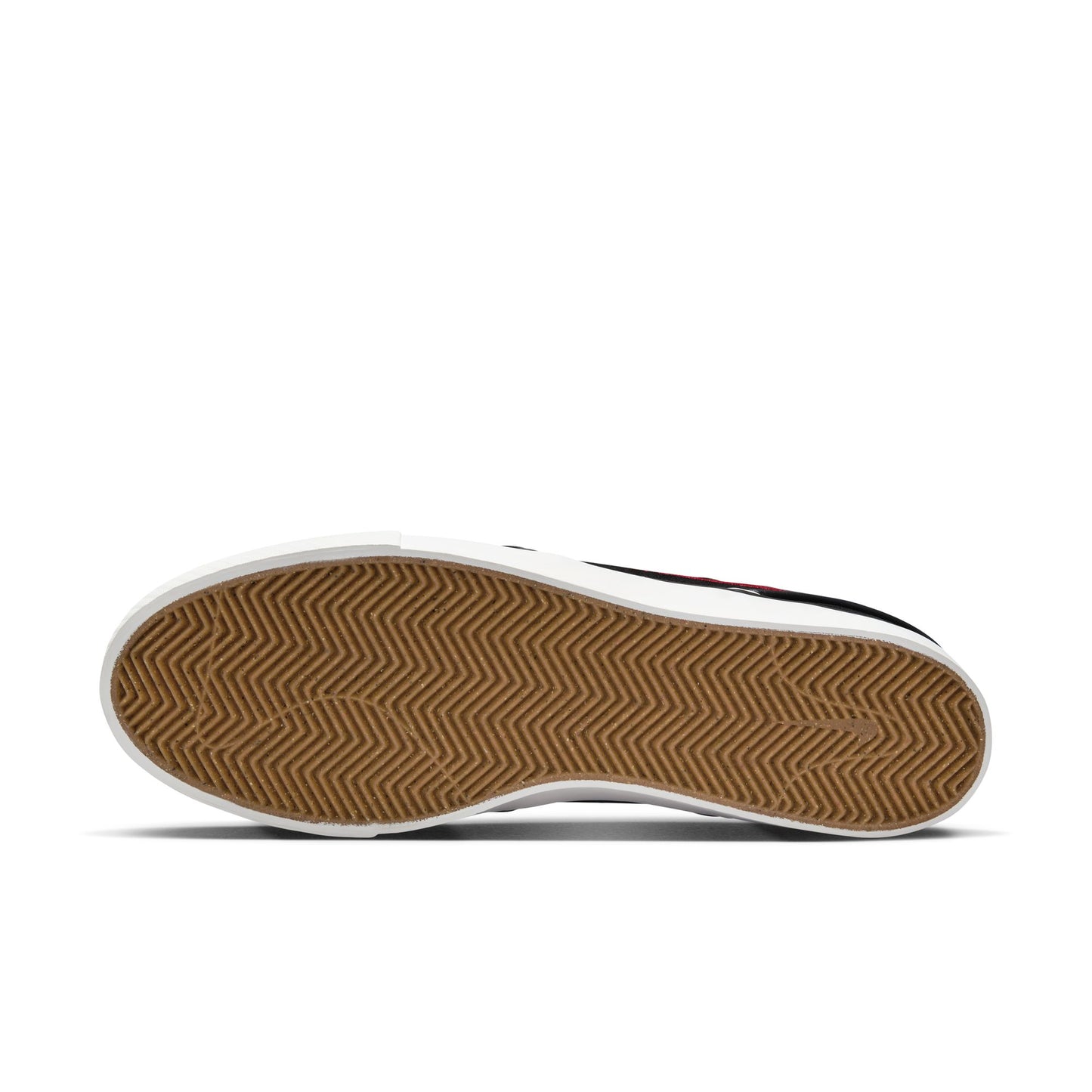 gum rubber sole on white background