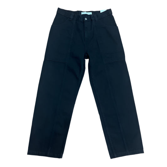 Black denim jeans