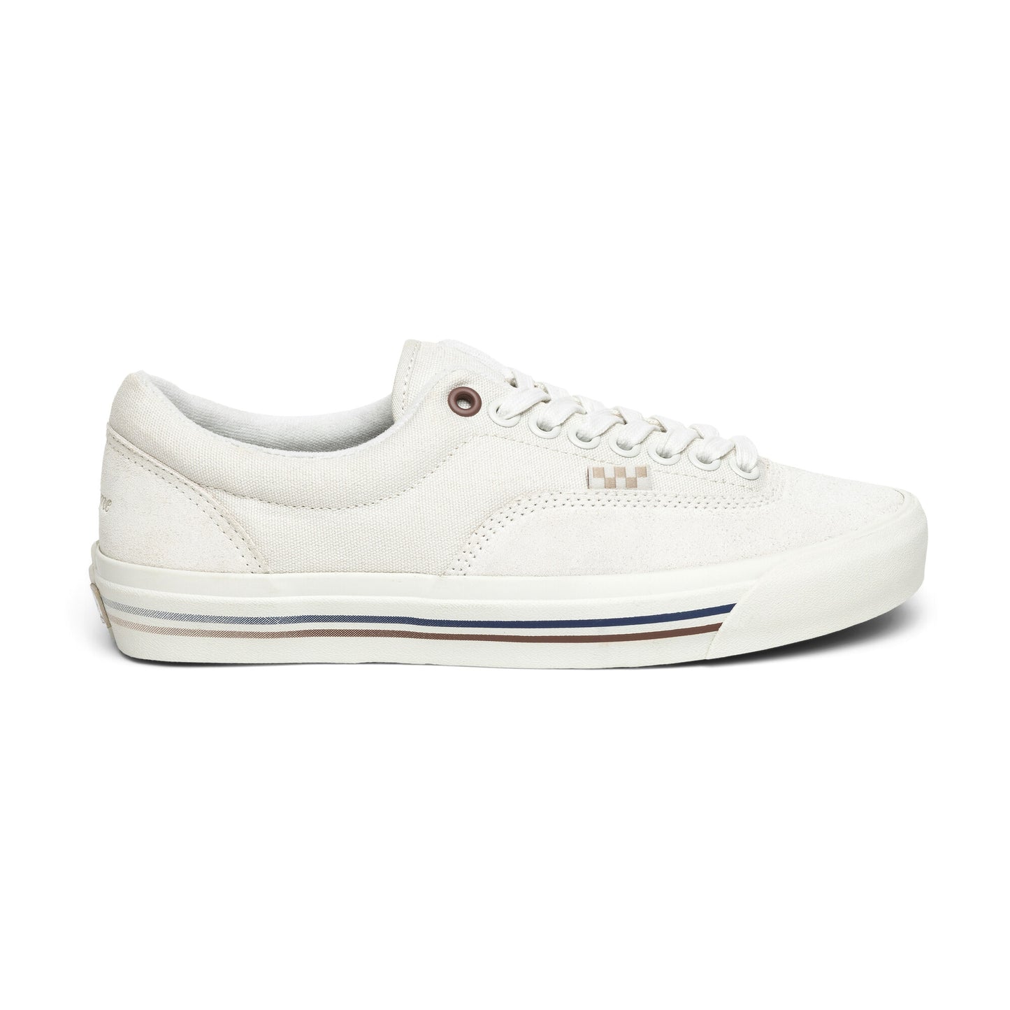 White sneaker on a white background