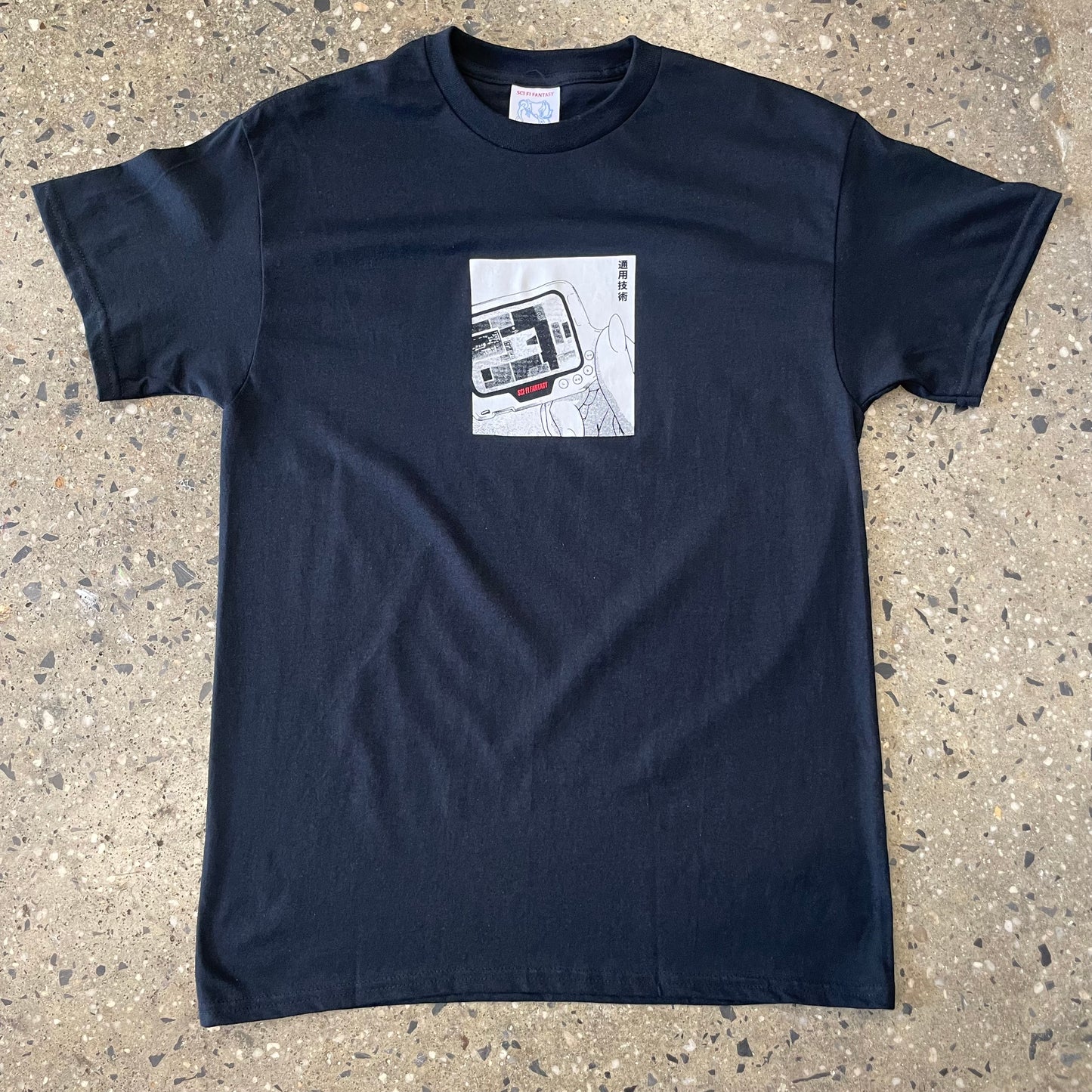 Sci-Fi Fantasy Device T-Shirt - Black