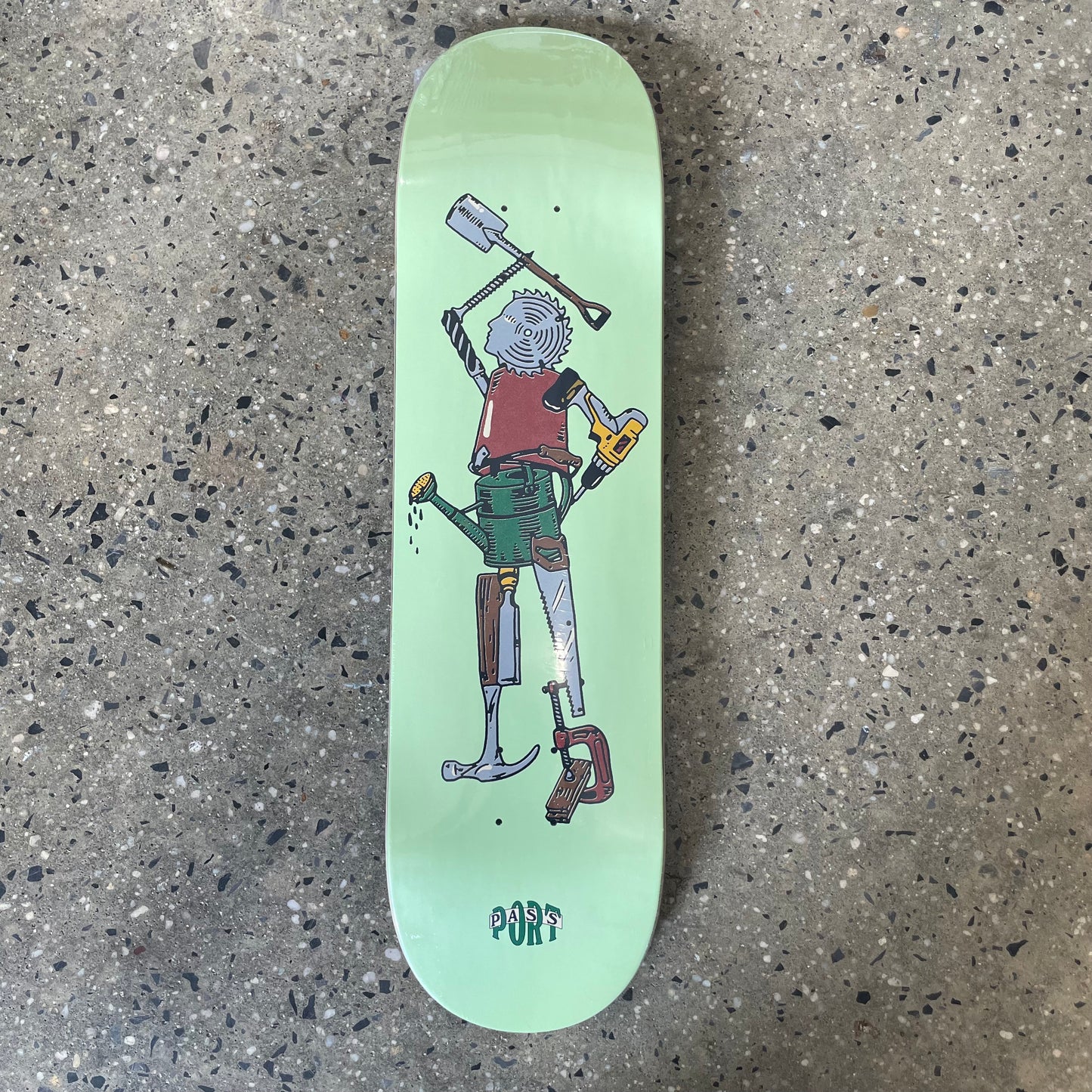 Pass~Port Friends Skateboard Deck - Garden Shed