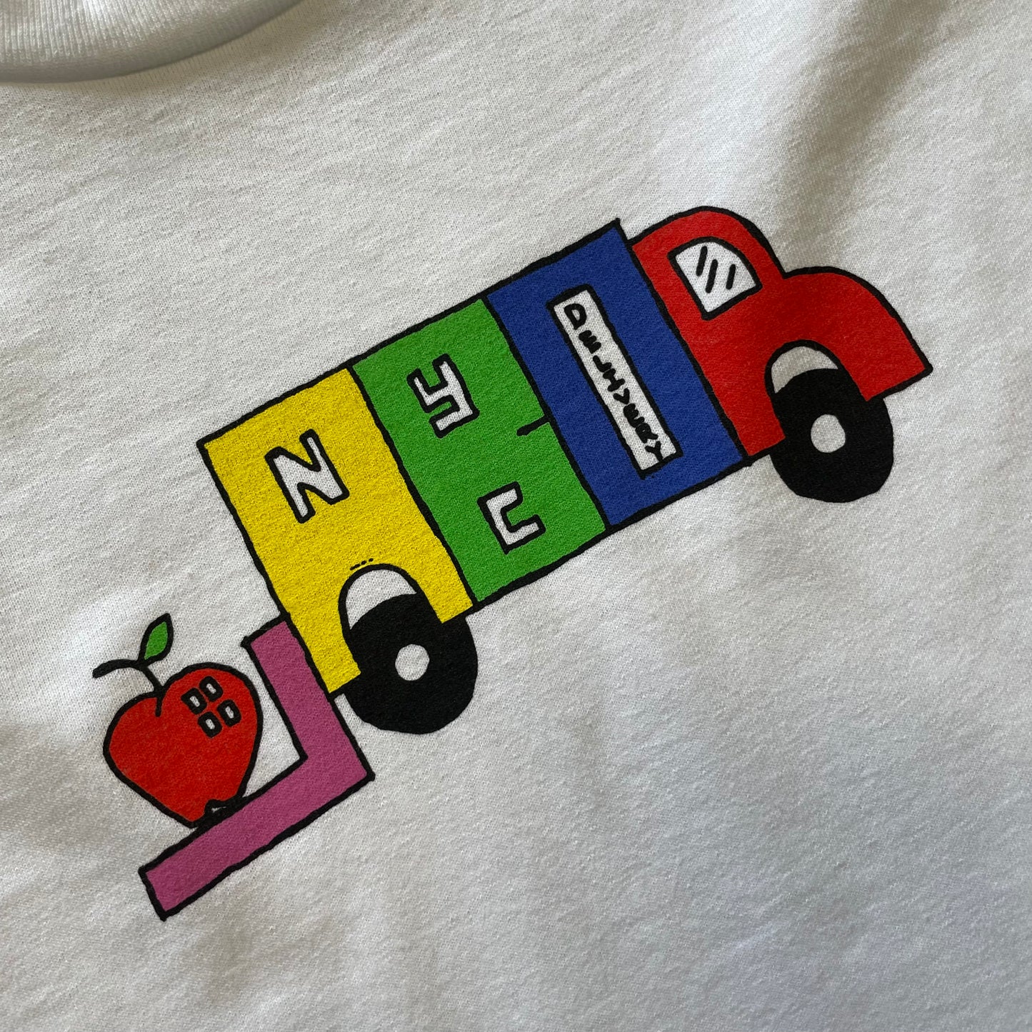 Labor Box Truck T-Shirt - White