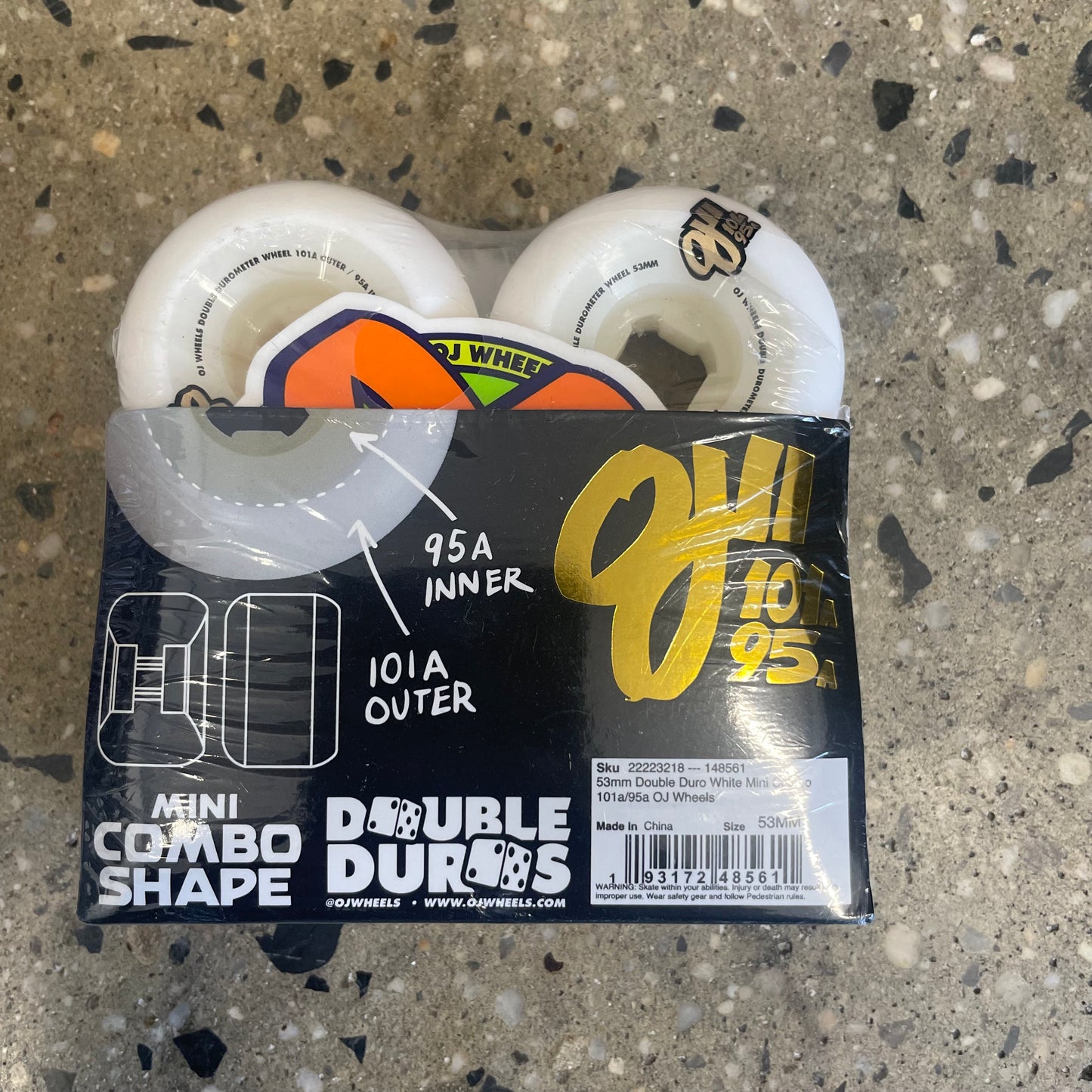 OJ Wheels Double Duro Mini Combo Wheels 101a/95a