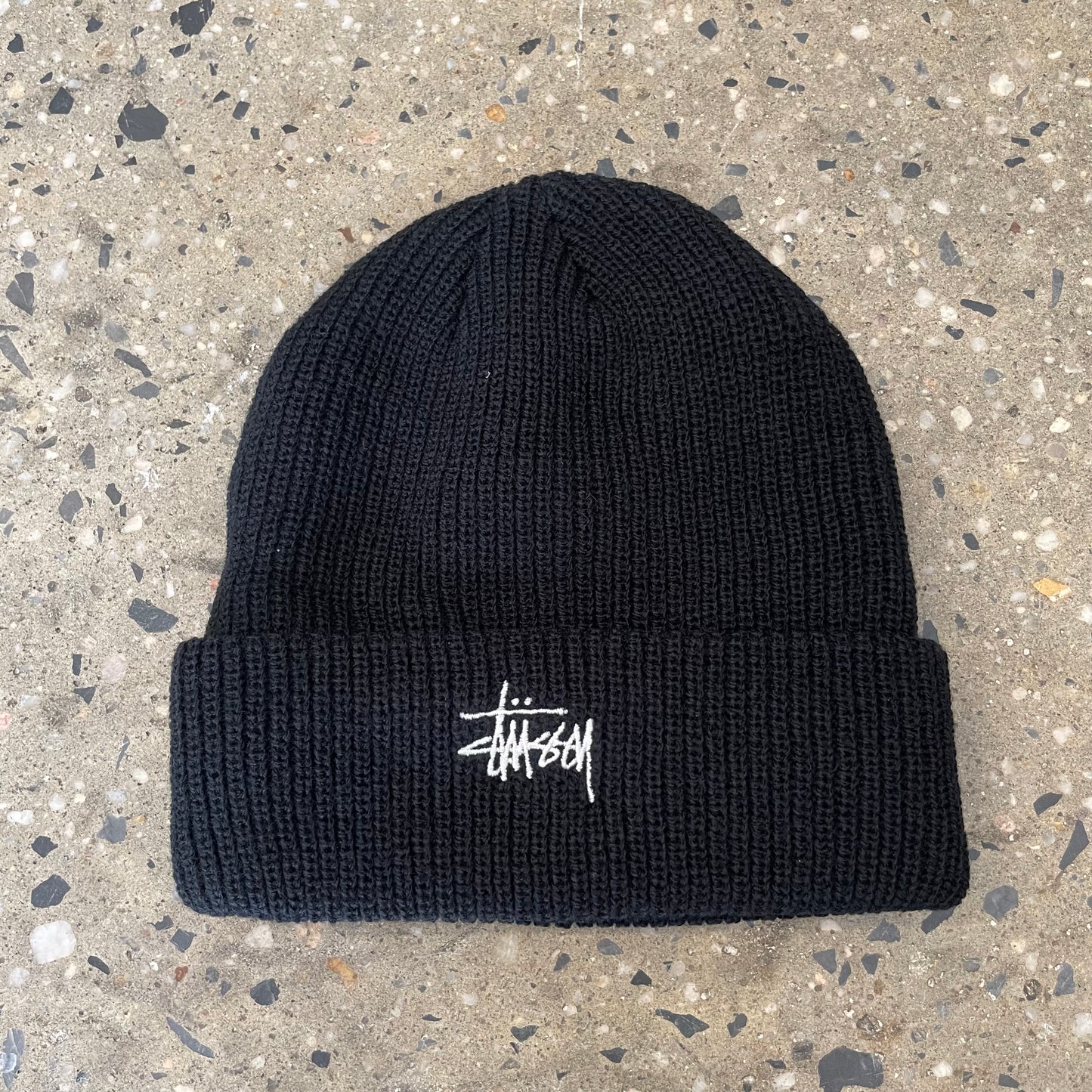 Stussy Basic Cuff Beanie - Black