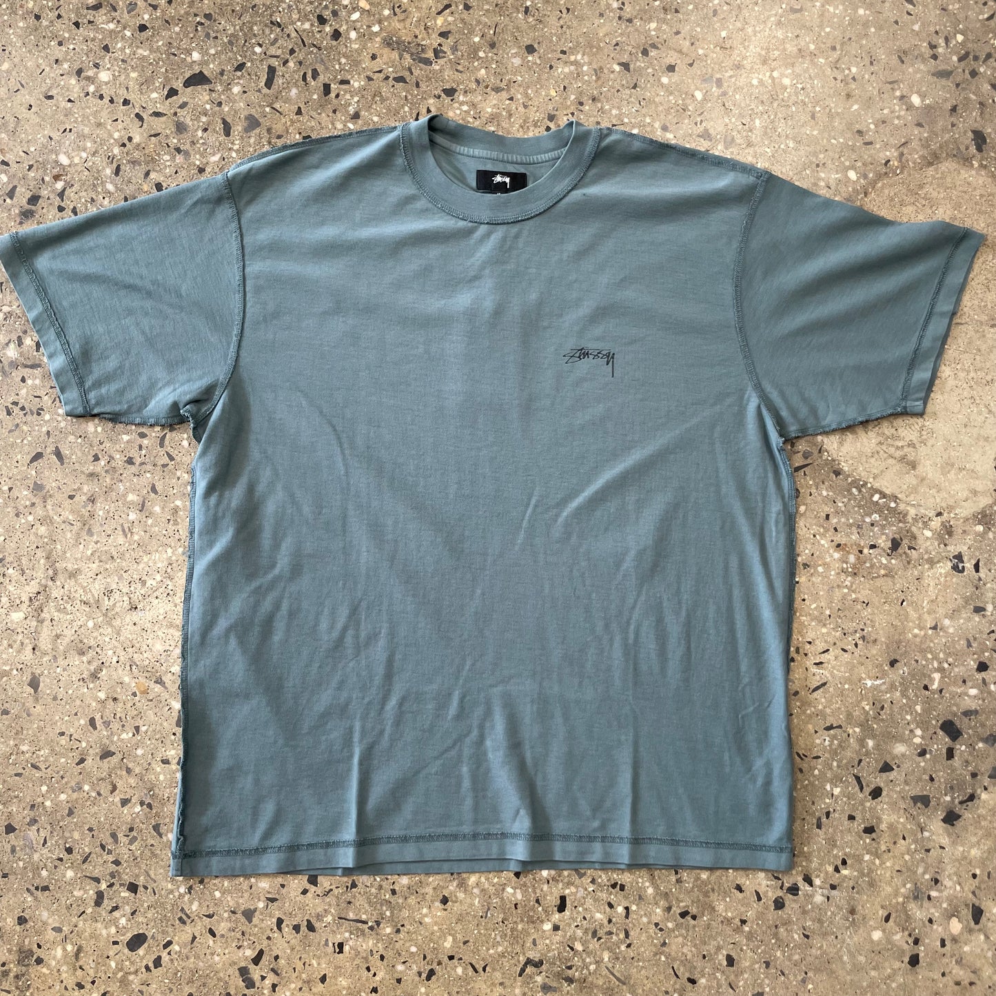 Stussy Lazy SS T-Shirt - Teal