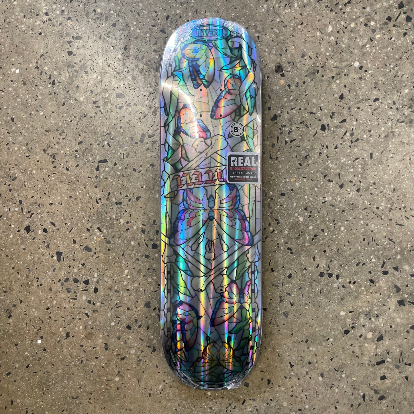 Real Harry Lintel Foil Cathedral Skateboard Deck