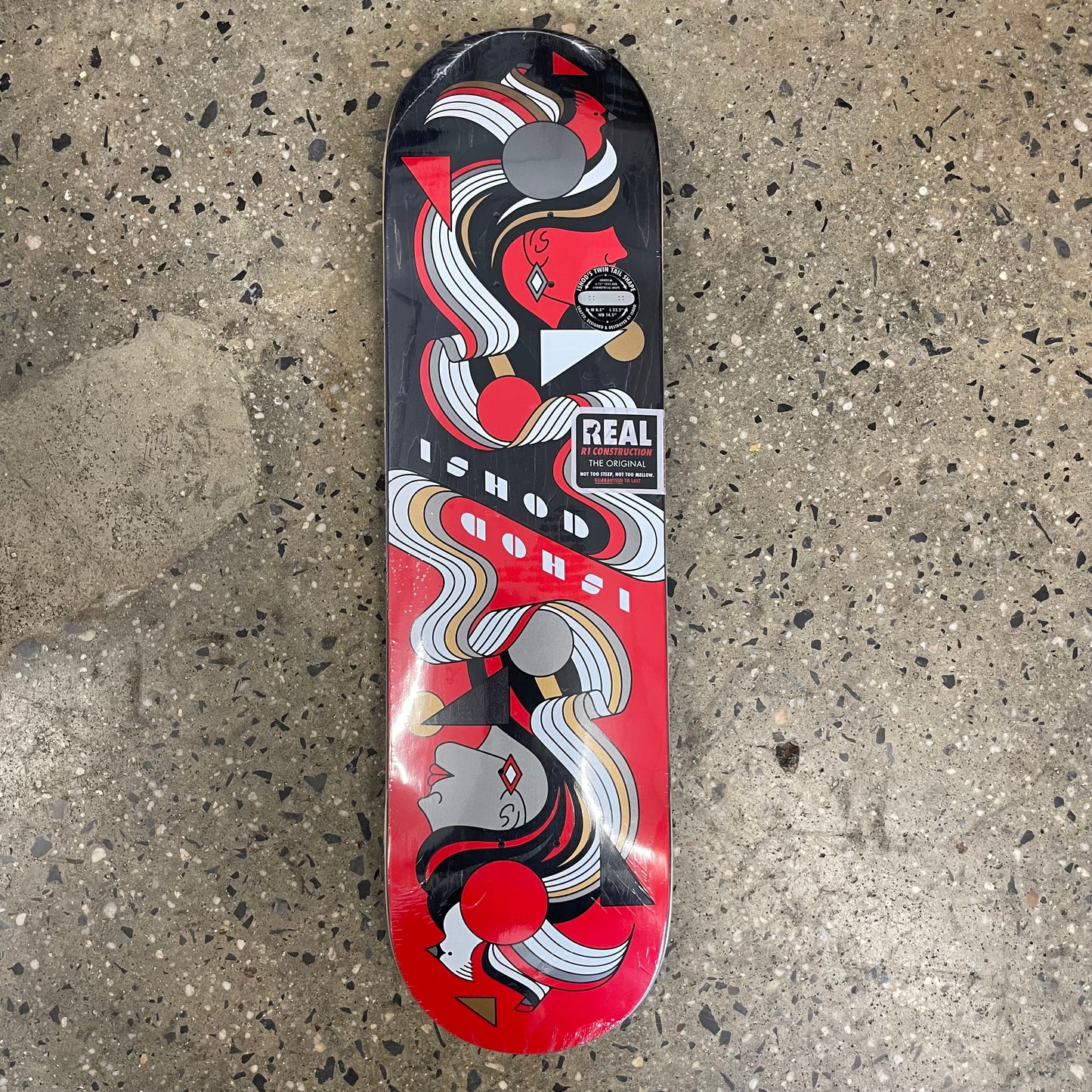 Real Ishod Wair Fowls Twin Tail Skateboard Deck