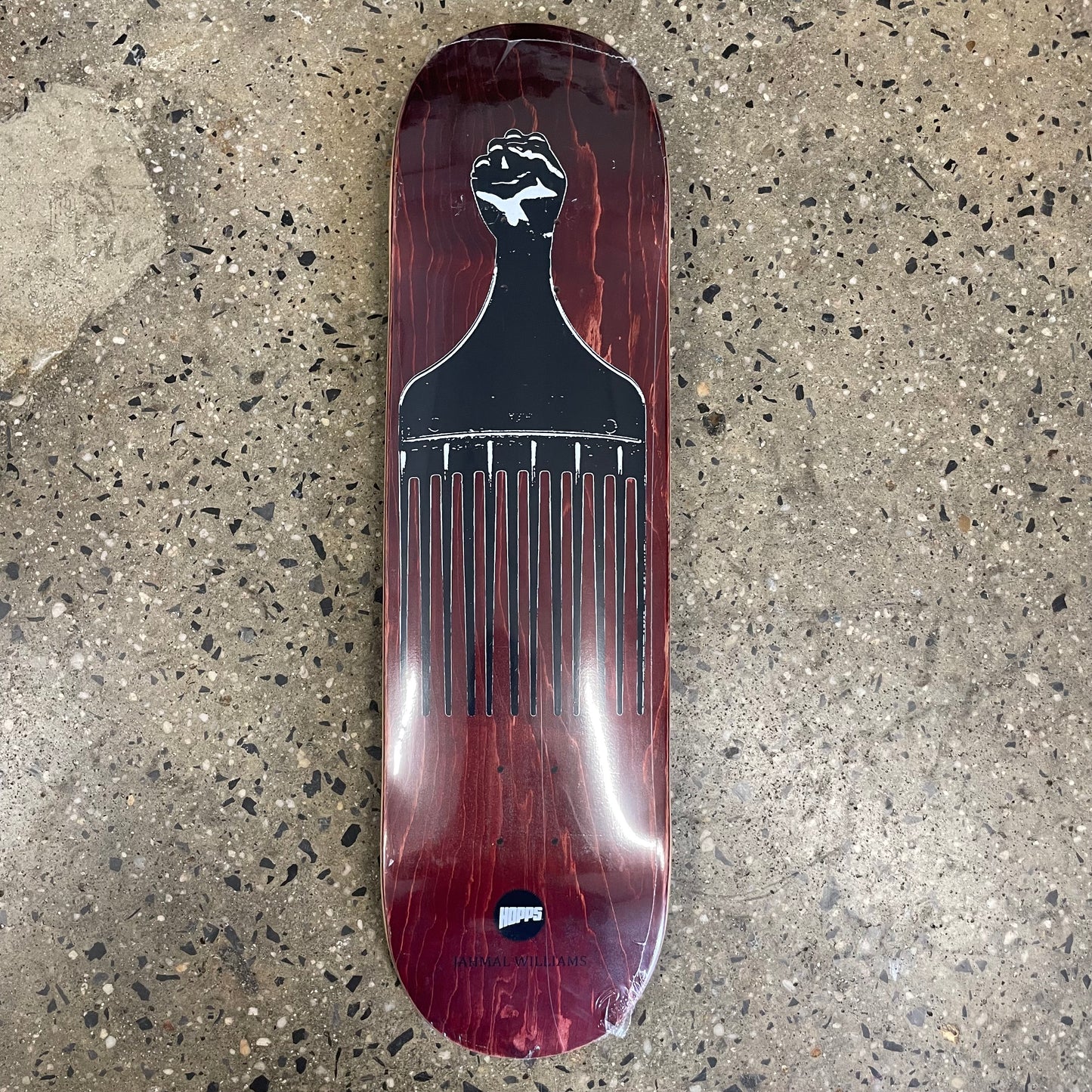 Hopps Jahmal Williams Afro Pic Skateboard Deck
