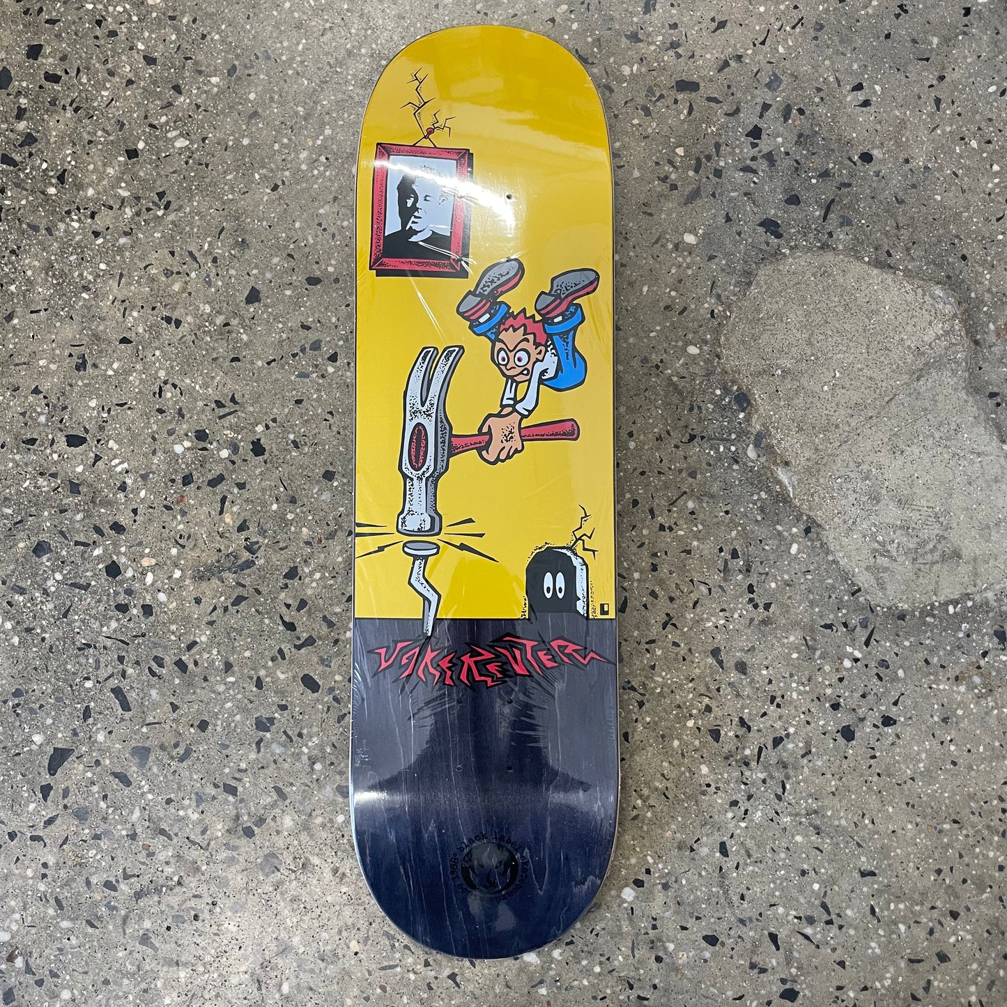 Black Label Jake Reuter Hammertime Skateboard Deck