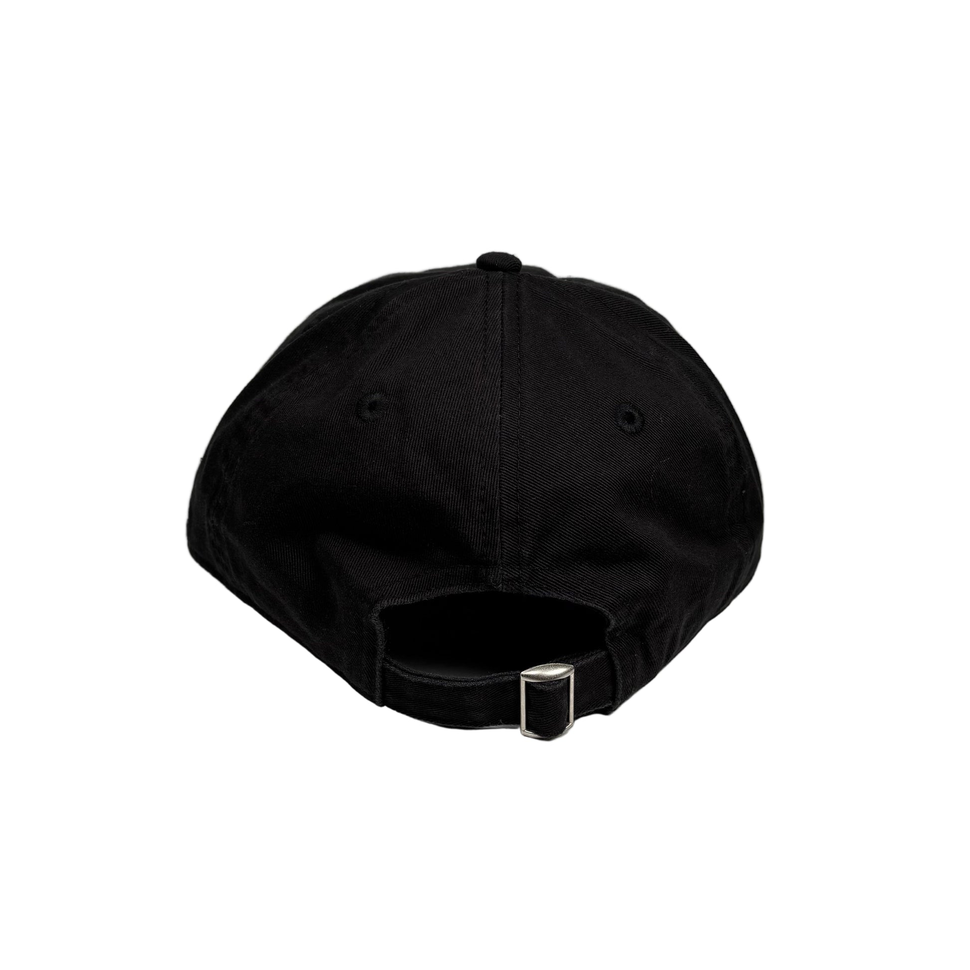 Black cap on a white background