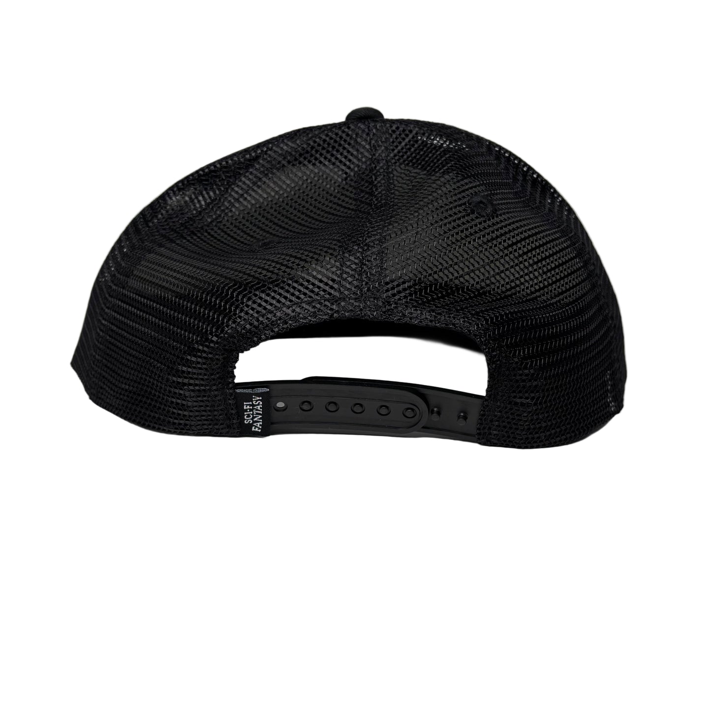 Sci-Fi Fantasy Origin Mesh Hat - Black