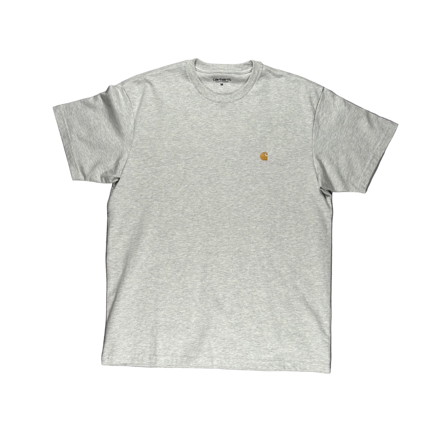 Carhartt S/S Chase T-Shirt - Ash Heather/Gold