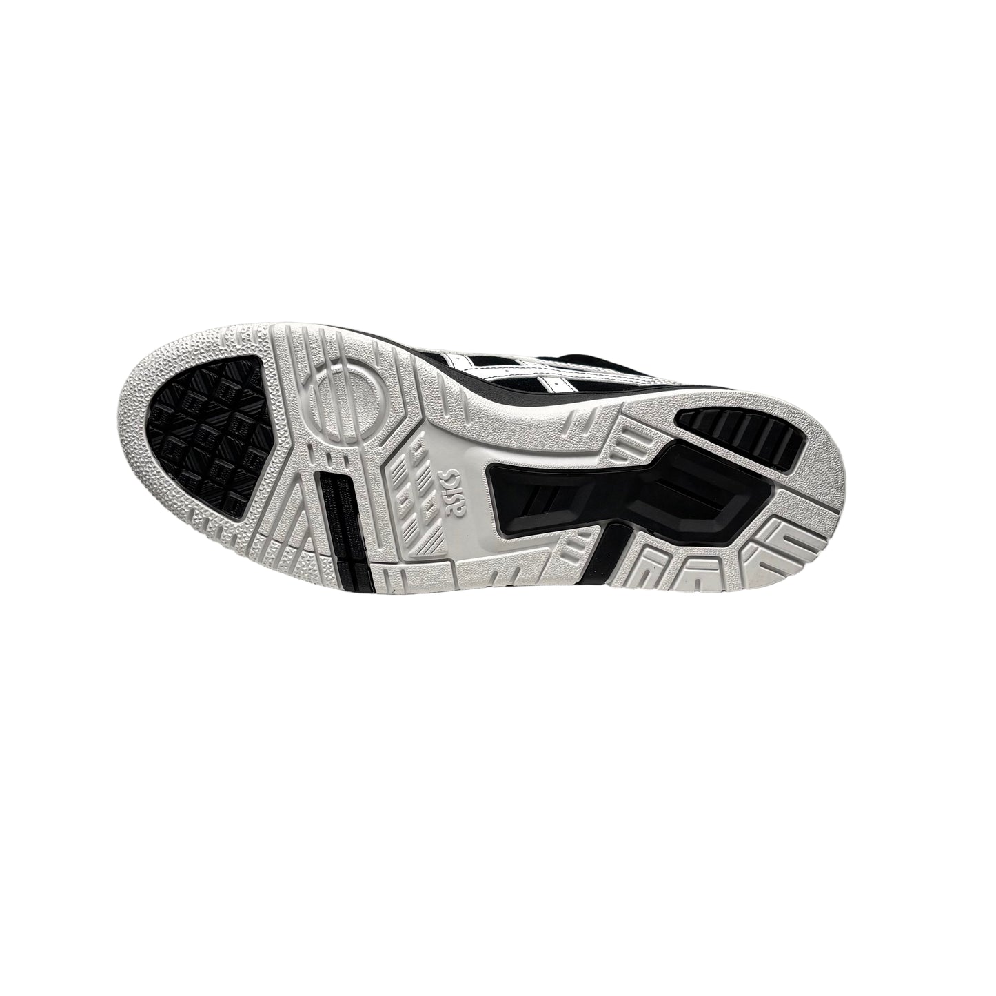 Black and white sneaker on a white background
