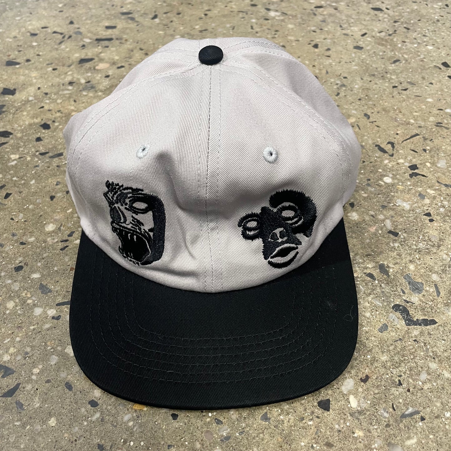 Baker Ghouls Snapback Hat - Grey/Black