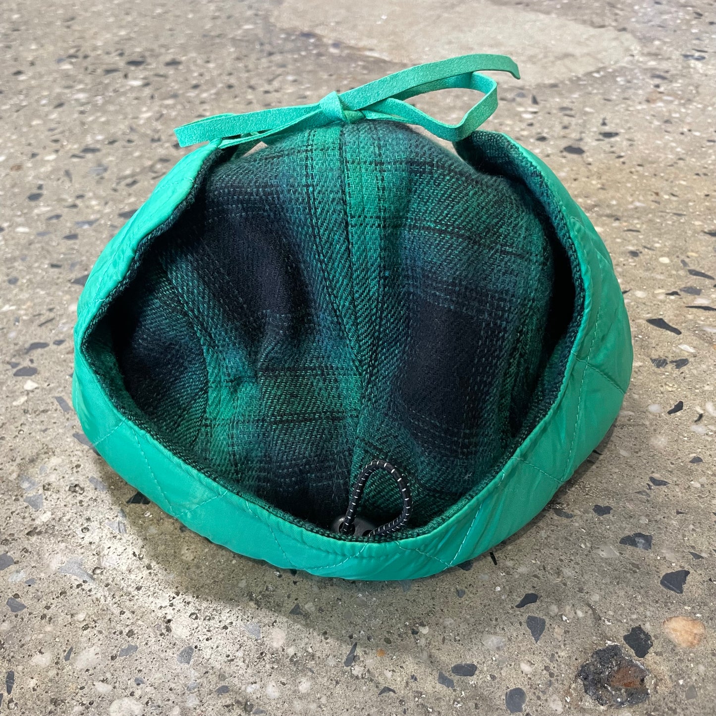 Snacks Good Hands Earflap Cap - Green Flannel