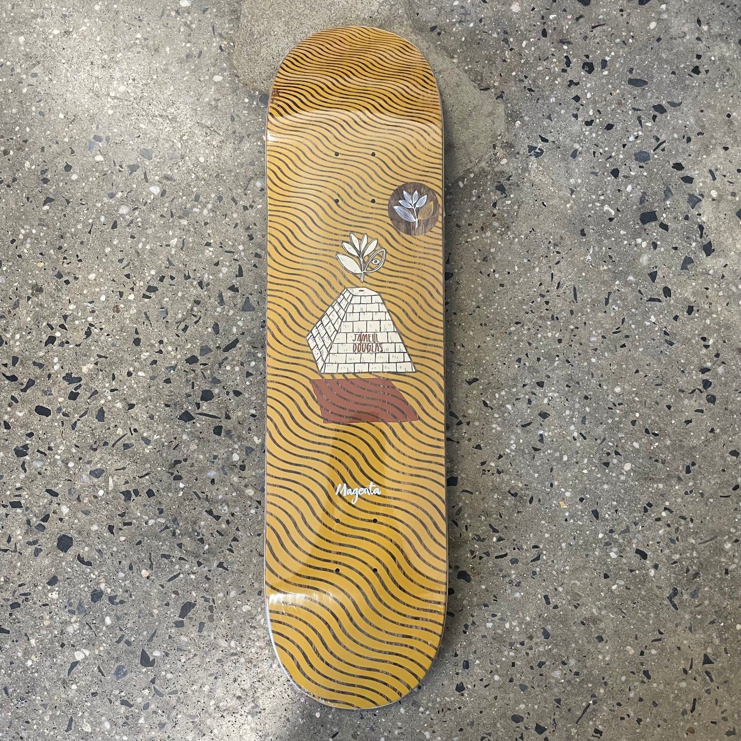 Magenta Jameel Douglas Pyramid Skateboard Deck