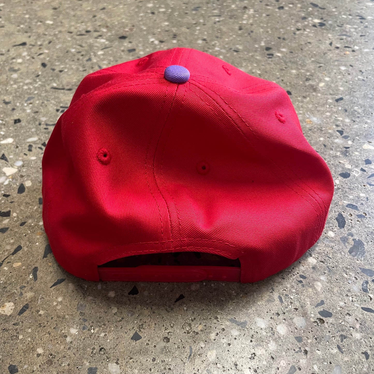 Sci-Fi Fantasy Business Post Hat - Red/Violet
