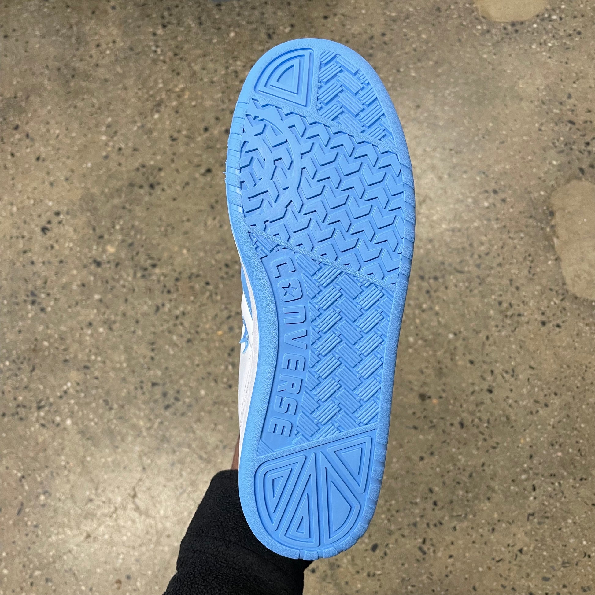 blue sole, bottom view