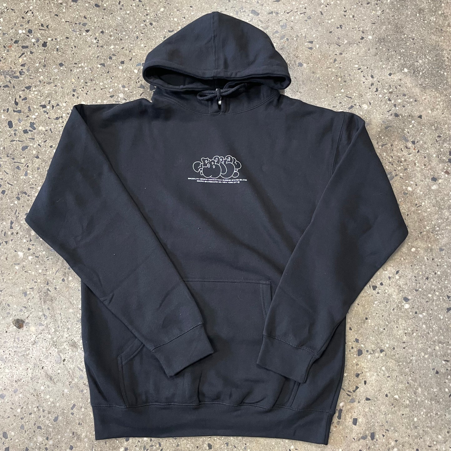 5Boro Bubble Hoodie - Black