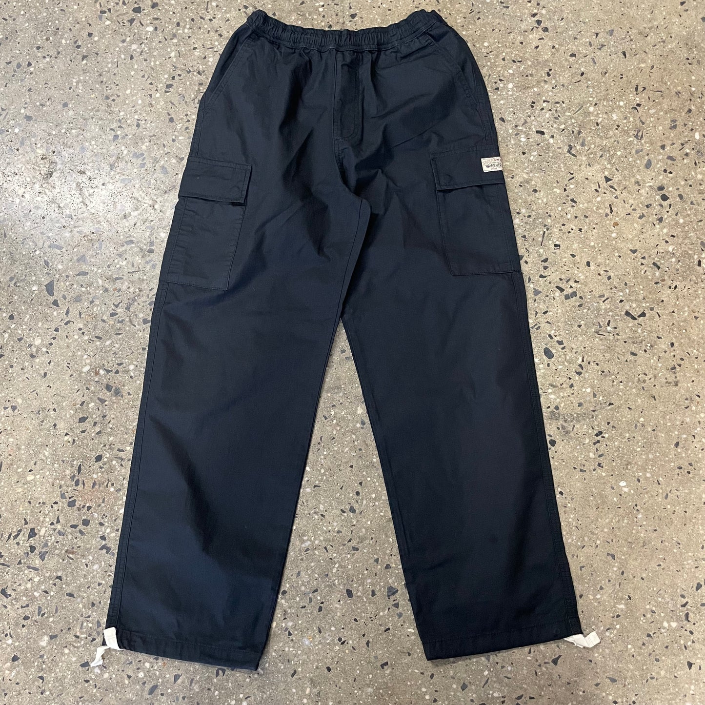 Stussy Riptstop Cargo Beach Pants - Black