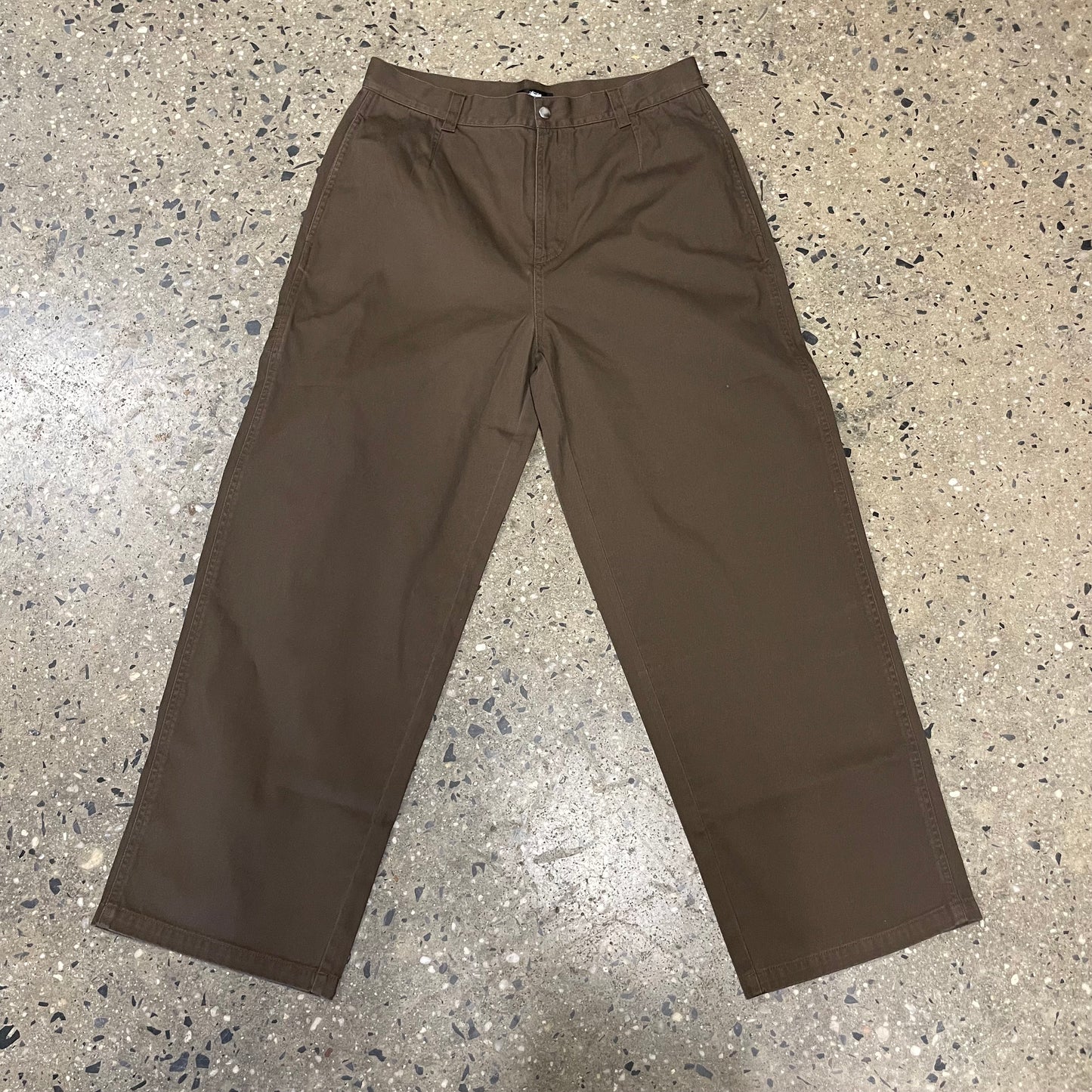 Stussy Work Gear Twill Trouser - Brown
