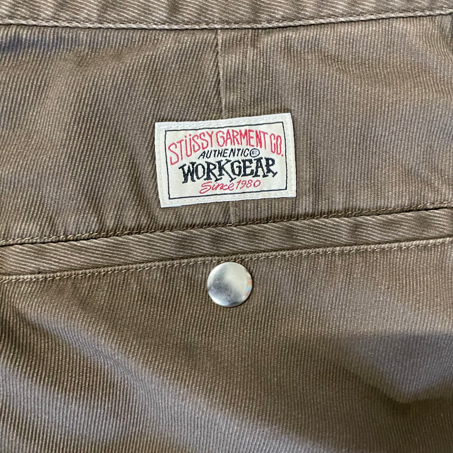 Stussy Work Gear Twill Trouser - Brown