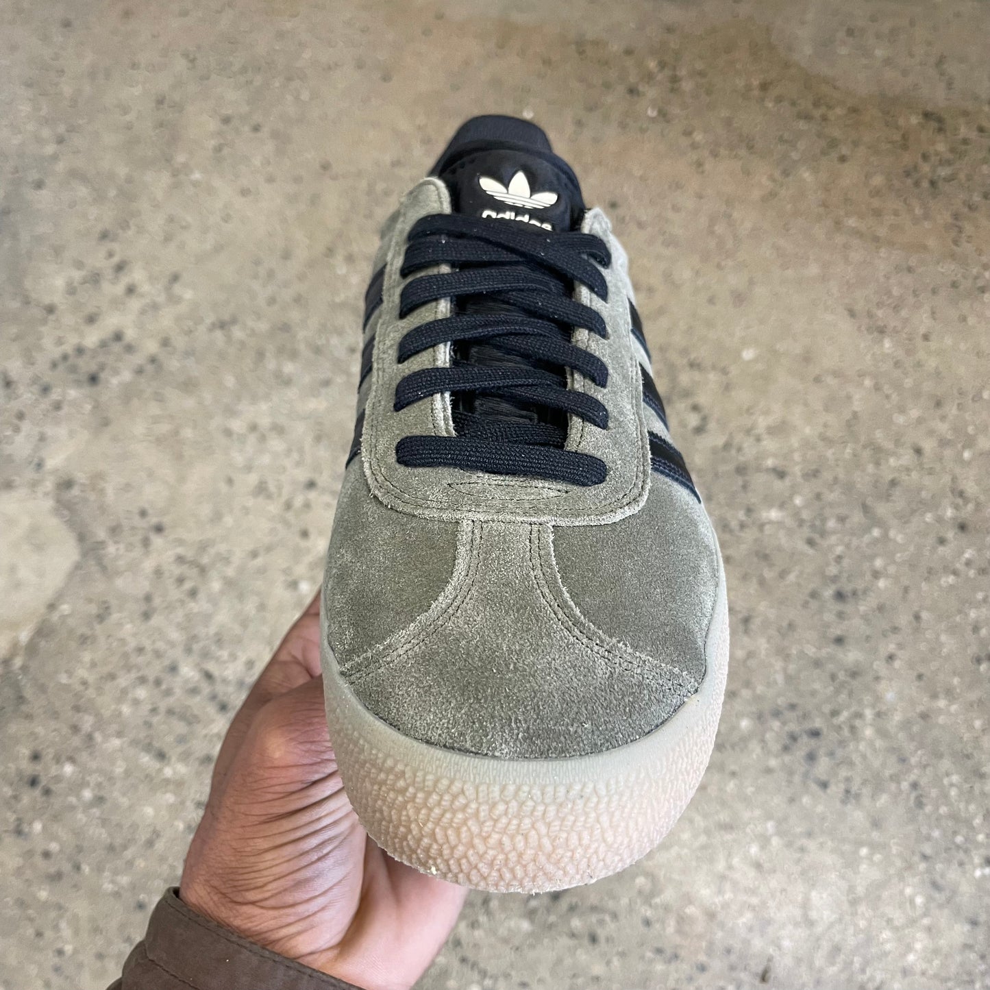 Adidas Gazelle ADV - Olive/Black/Gum