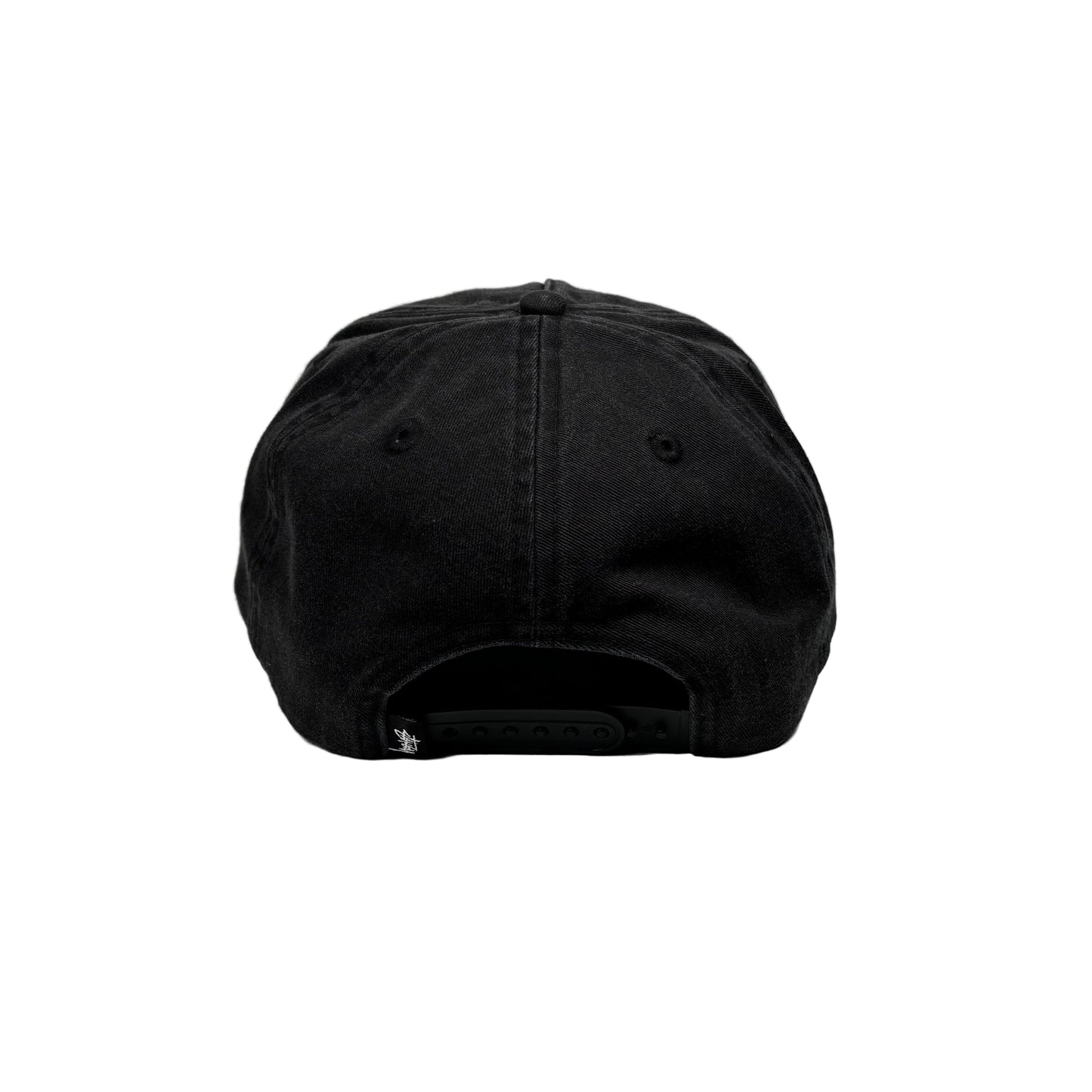 Black cap on a white background