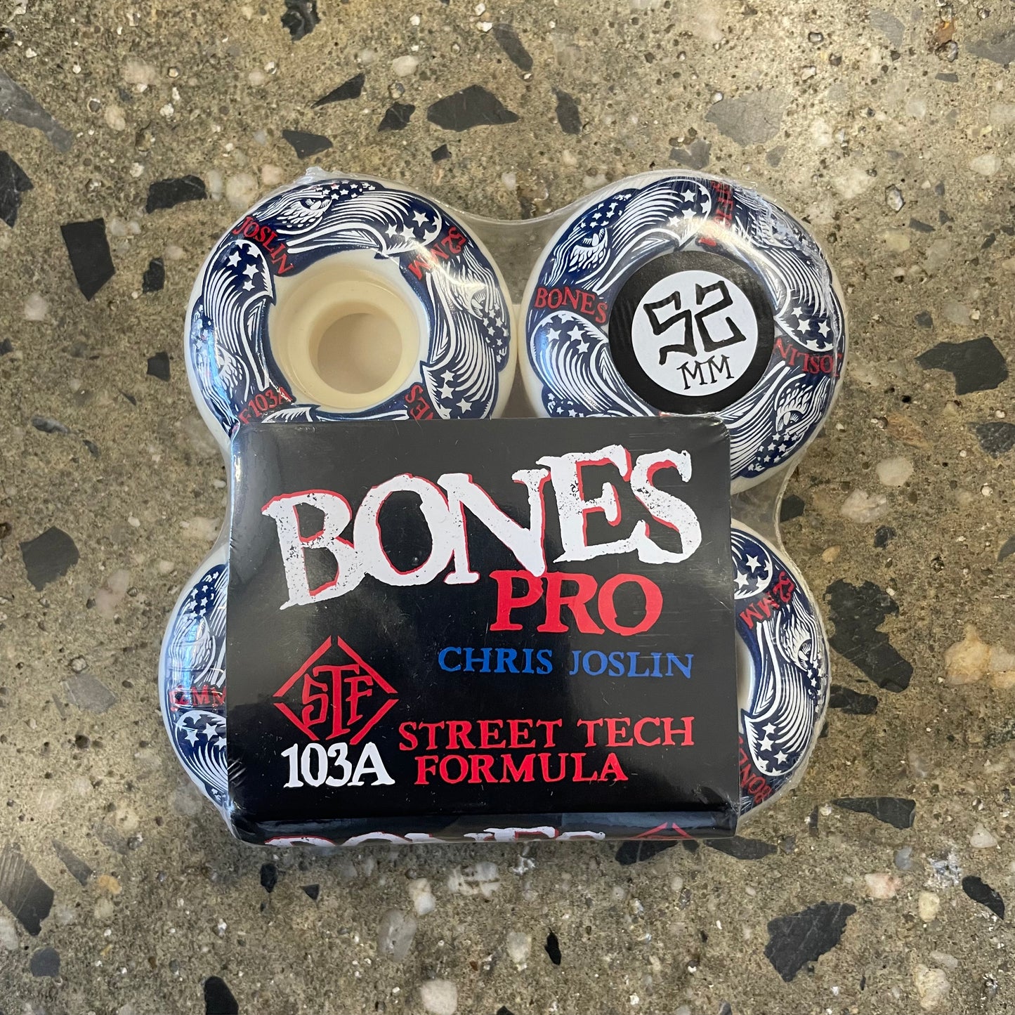 Bones Chris Joslin Freedom Forever V1 Standard STF Wheels - 103A