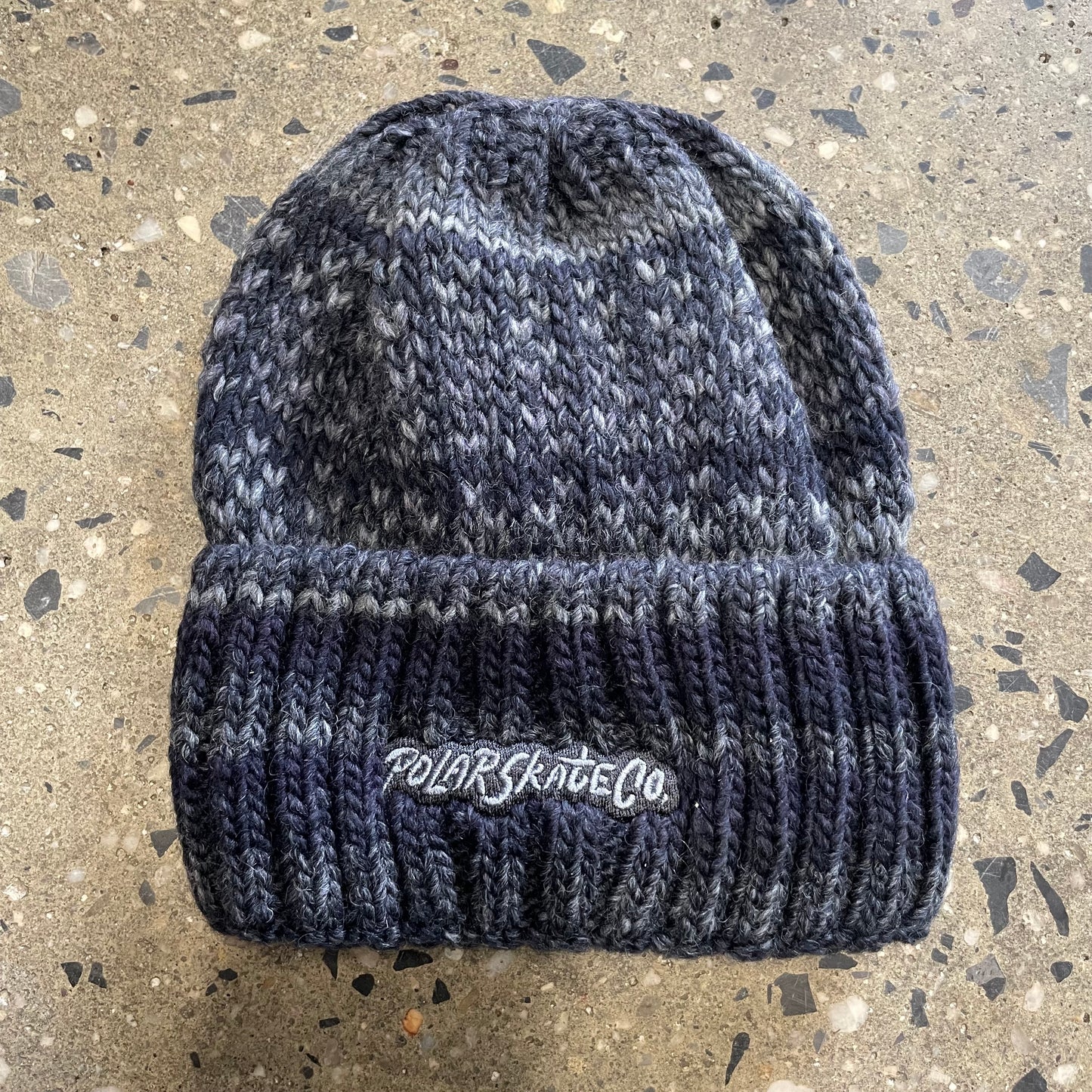 Polar Skate Co. Multi Beanie - Grey/Black
