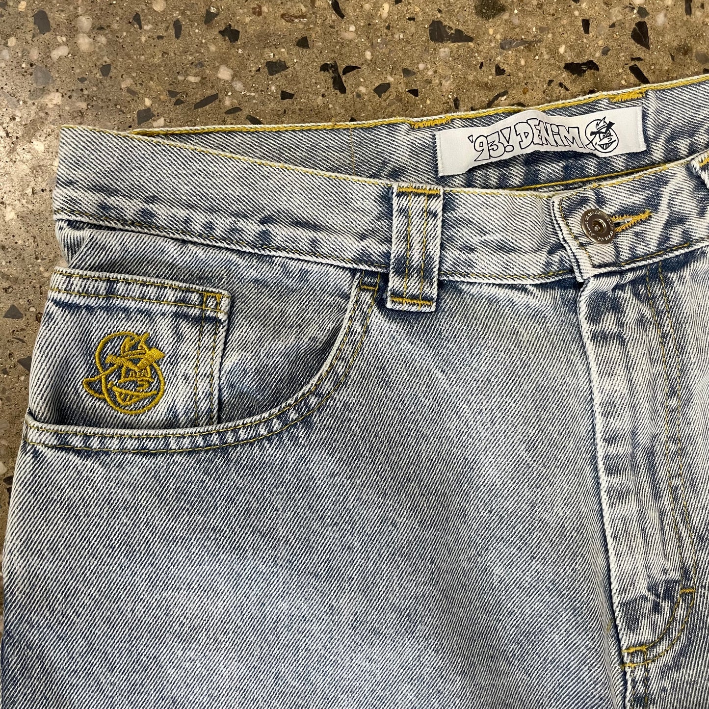 Polar Skate Co. 93 Denim - Light Blue