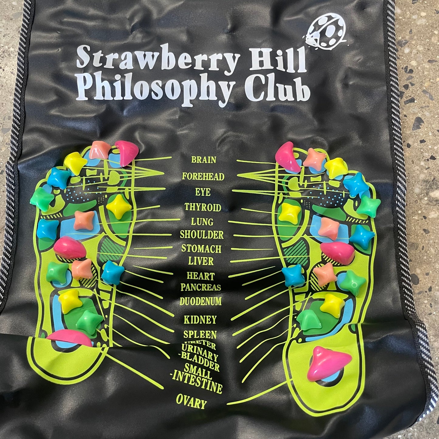 Strawberry Hill Philosophy Club Foot Massage Mat