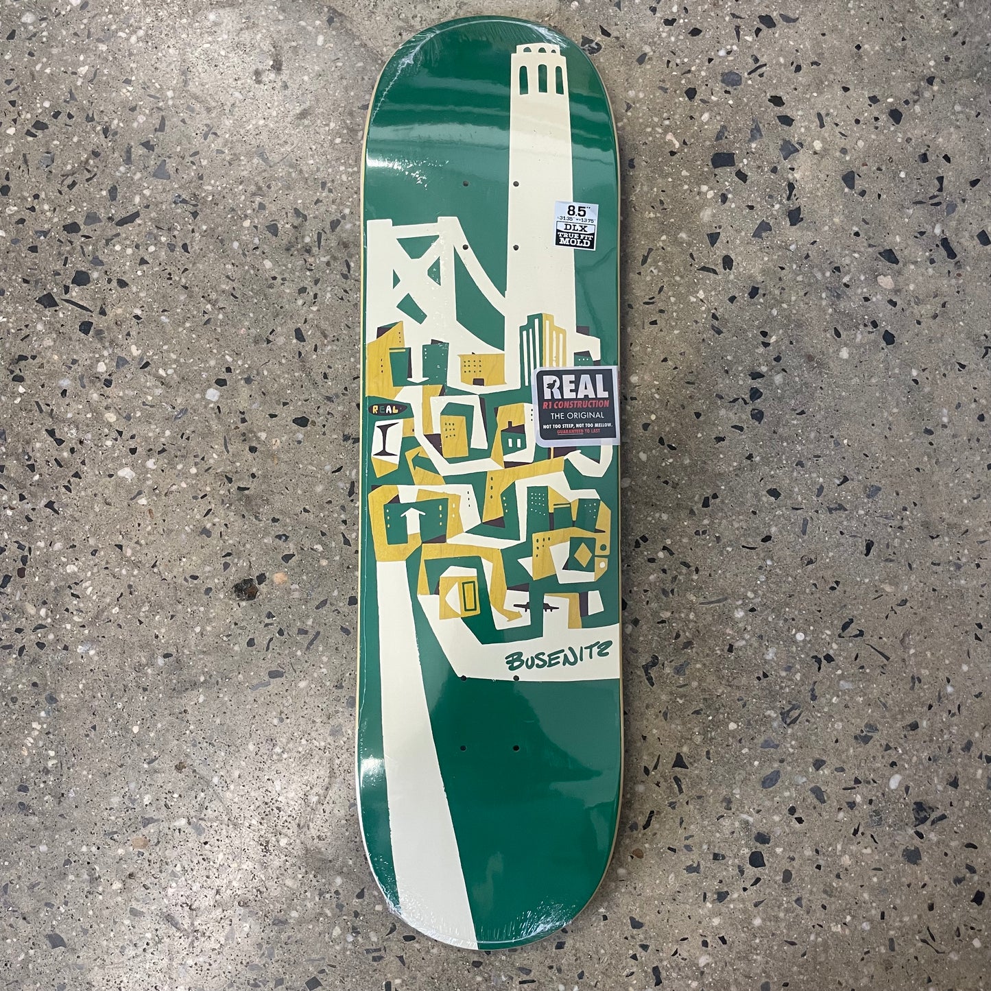 Real Dennis Busenitz Barneclo True Fit Skateboard Deck