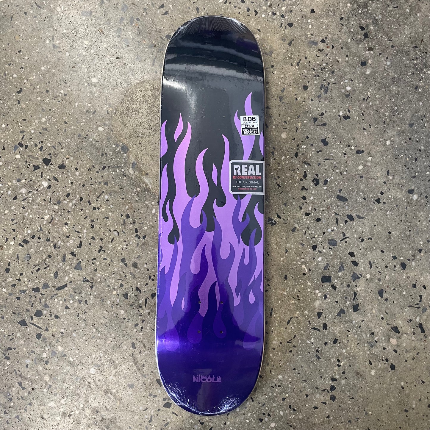 Real Nicole Hause Kitted True Fit Skateboard Deck