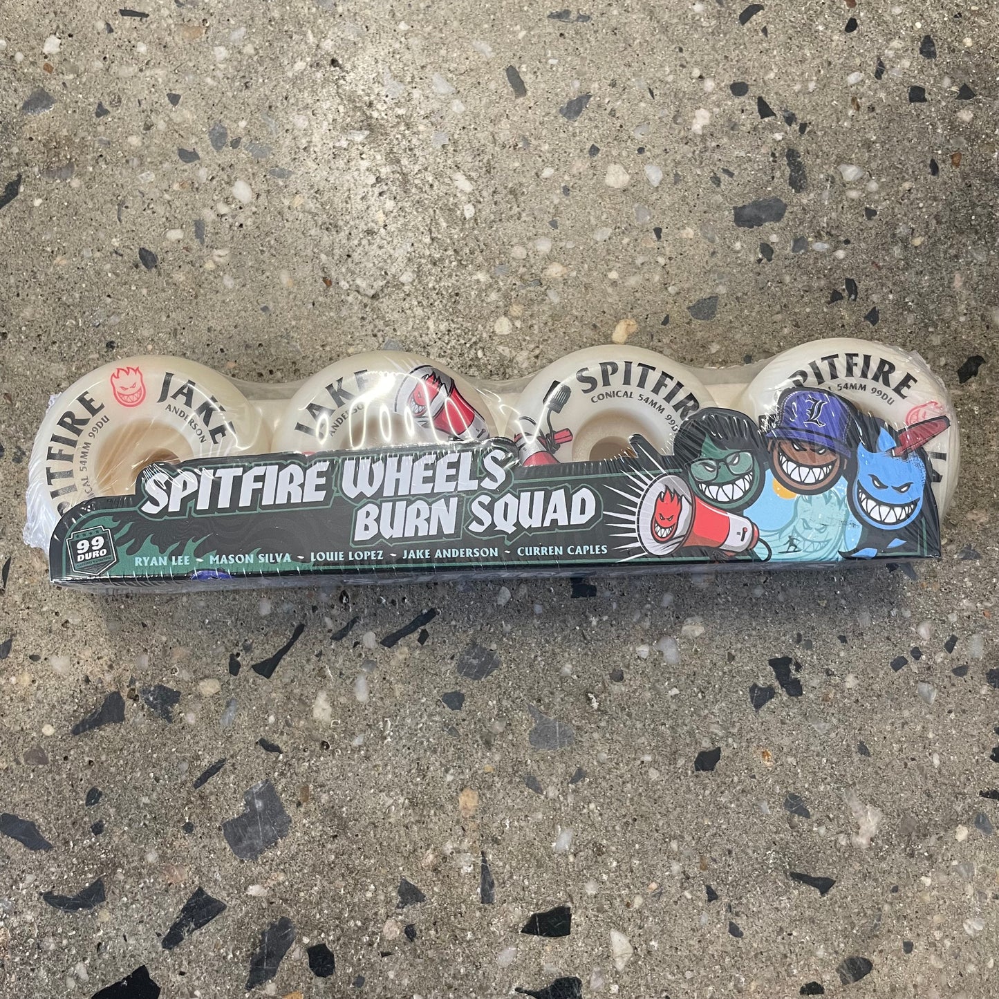 Spitfire Jake Anderson Burn Squad Conical Wheels - 99D
