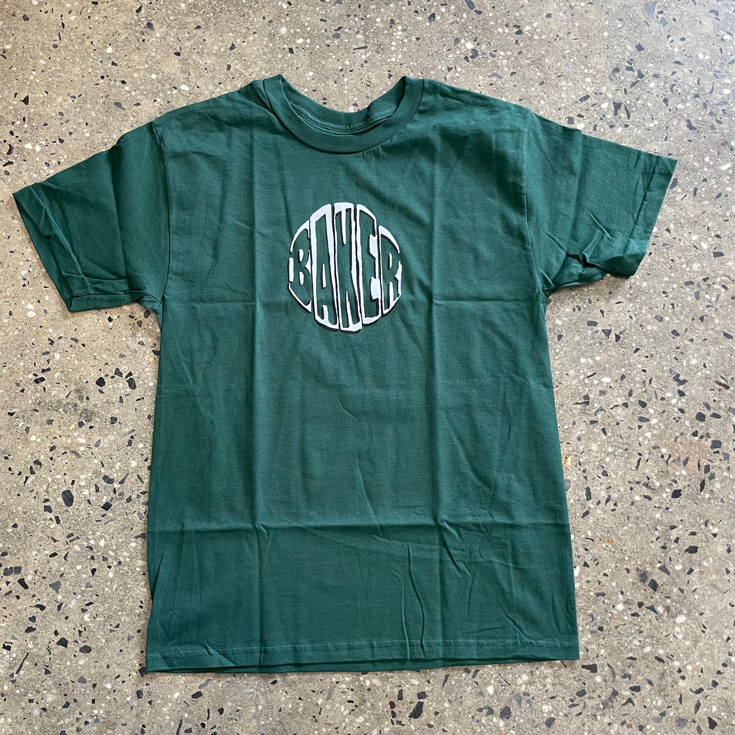 Baker Circle T-Shirt - Forest Green