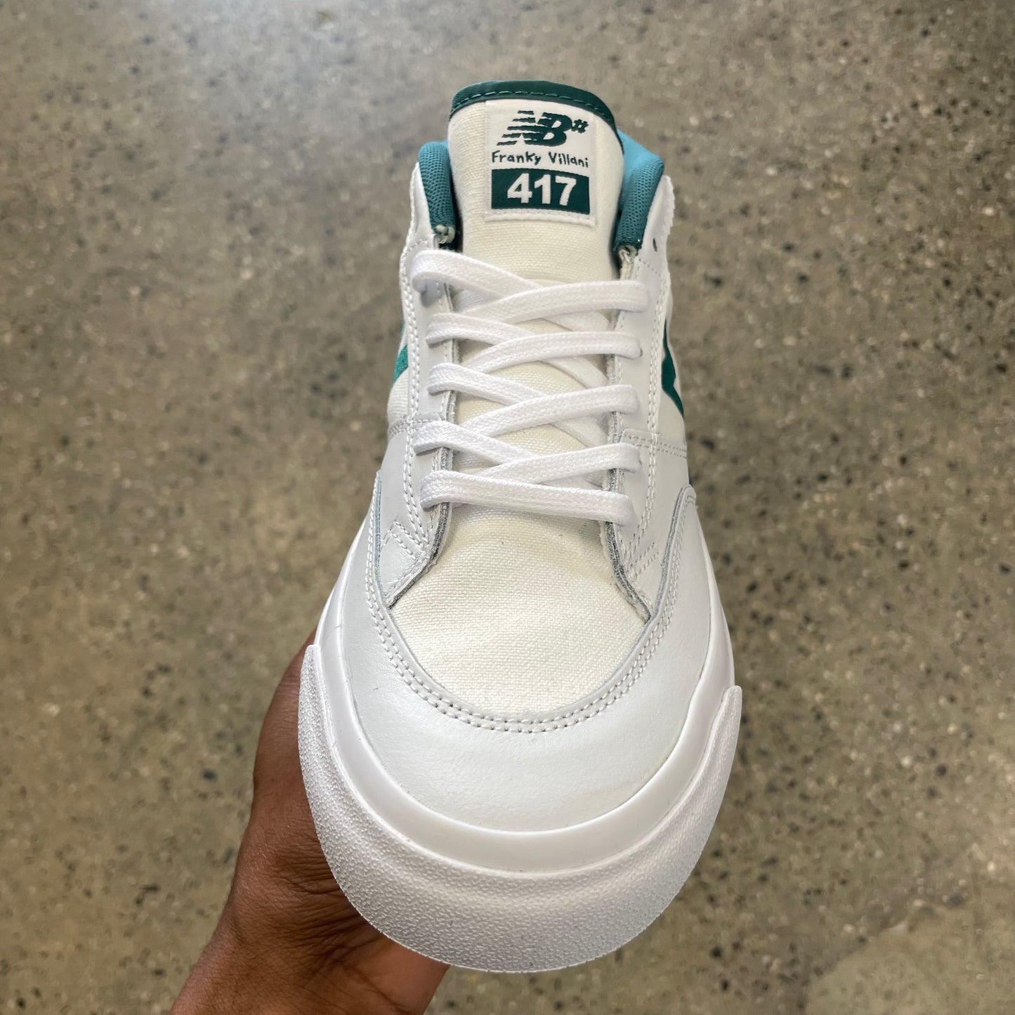 New Balance NM 417 - White/Green