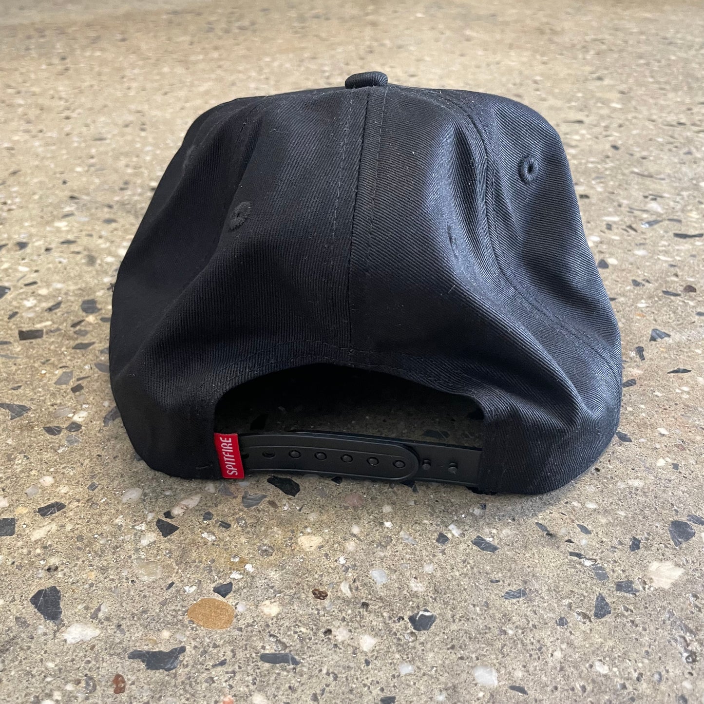 Spitfire Bighead Snapback Cap - Black/Red