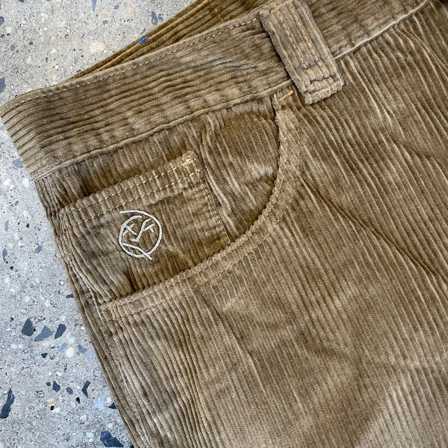 Polar Skate Co. Cord Big Boy Shorts - Brass