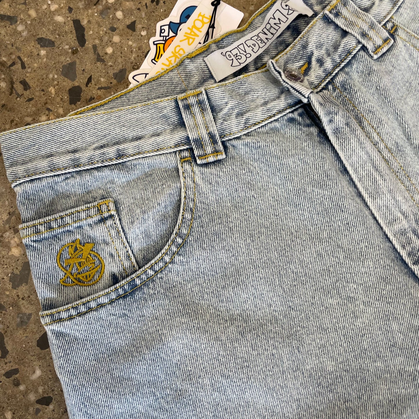 Polar Skate Co. '93 Denim - Light Blue