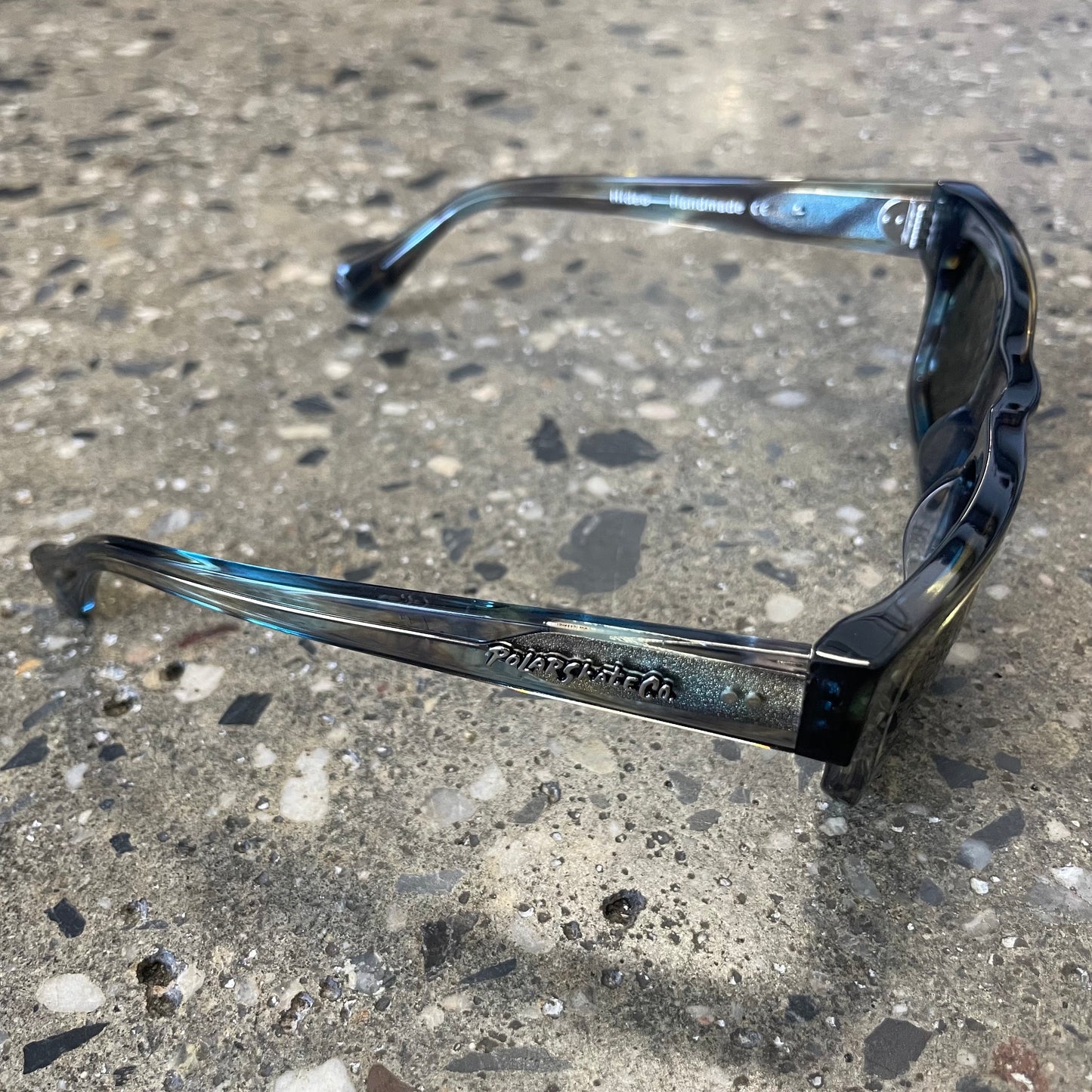 Polar Skate Co.x Sun Buddies Hideo Sunglasses - Teal Smoke