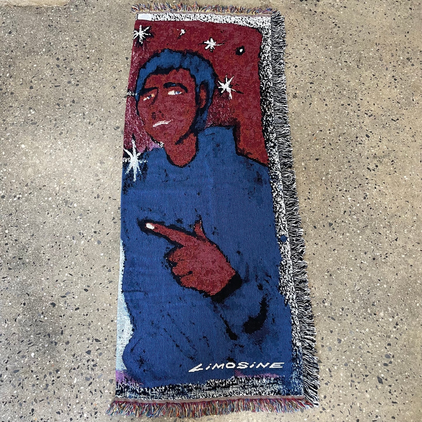 Limosine Donnet And Logan Woven Tapestry Blanket