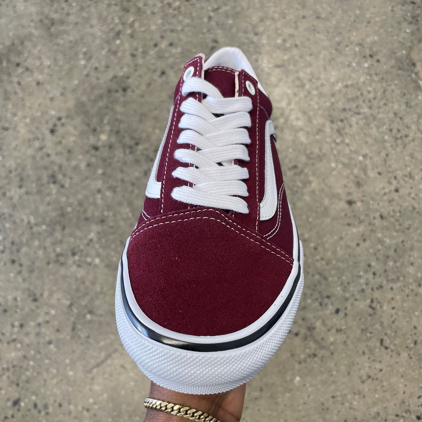 Vans Skate Old Skool - Port/White
