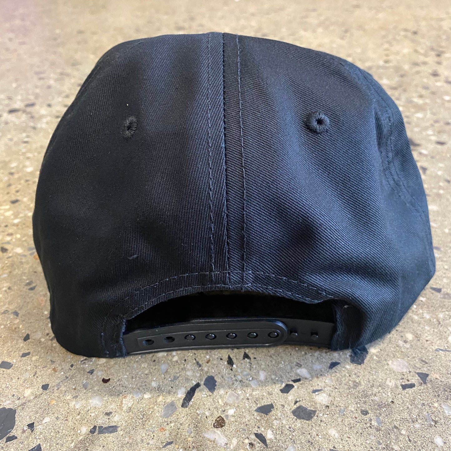 Thrasher Brick Snapback Hat - Black