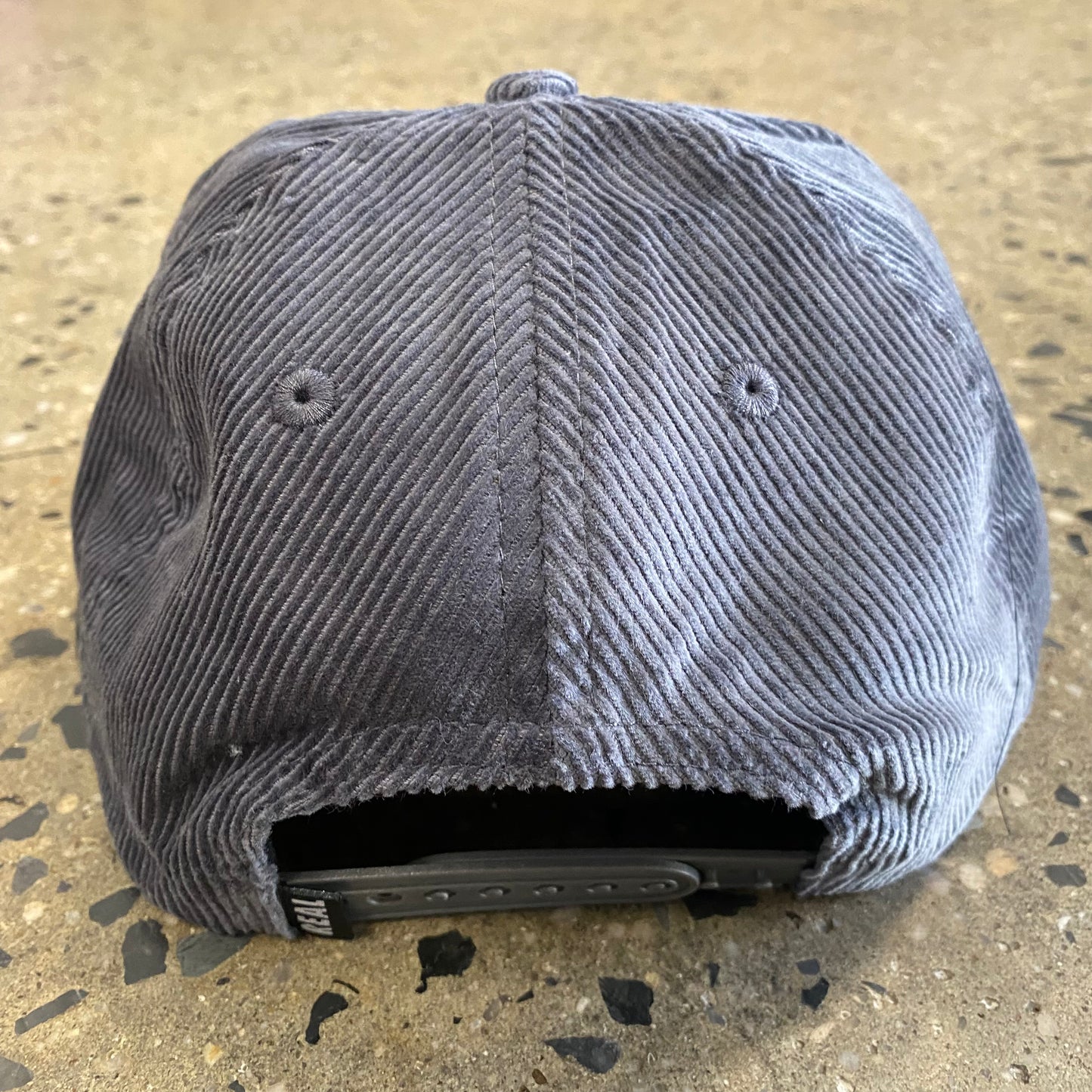Real Natas Oval Snapback Hat - Grey
