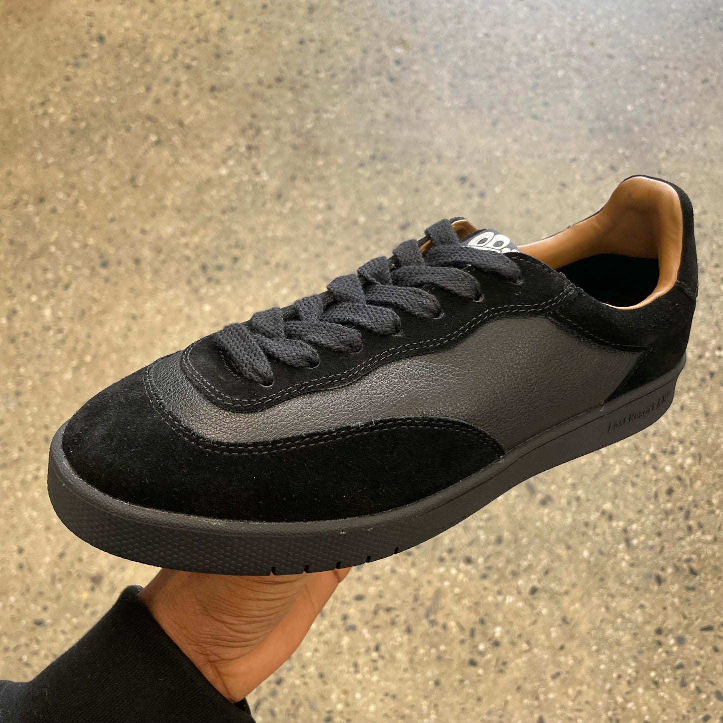 Last Resort AB CM001 Suede/Leather Lo - Black/Black