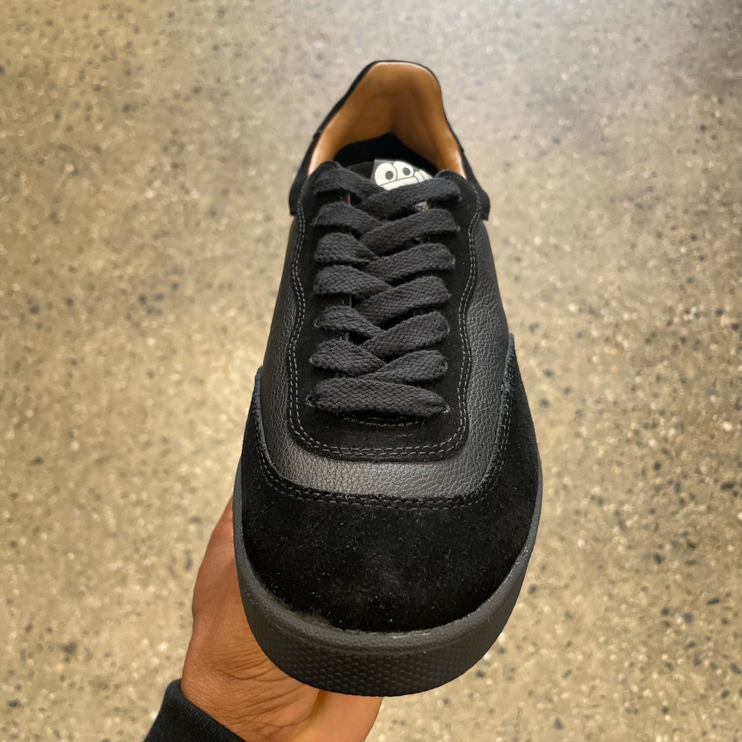 Last Resort AB CM001 Suede/Leather Lo - Black/Black