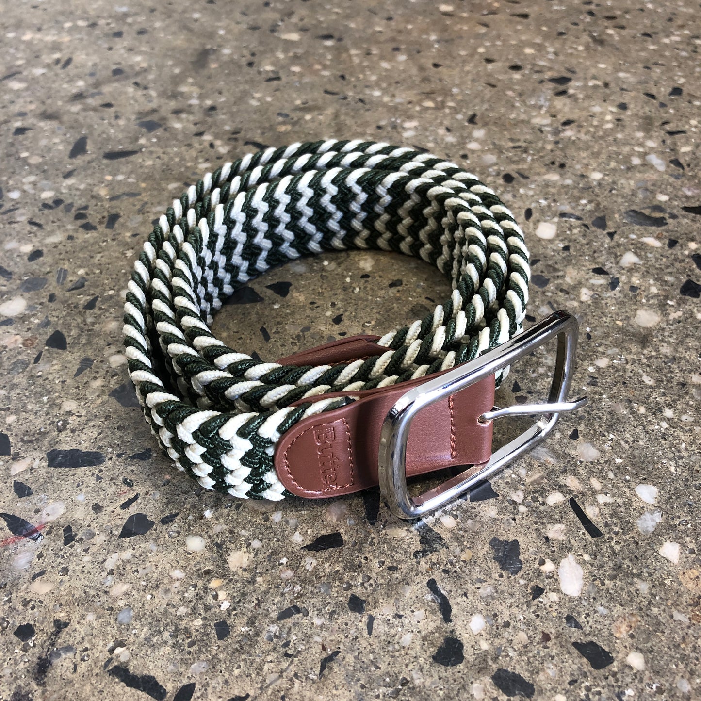 Butter Goods Braided Belt - Sage