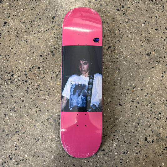 It's Violet Ode To Kim Skateboard Deck - Pink