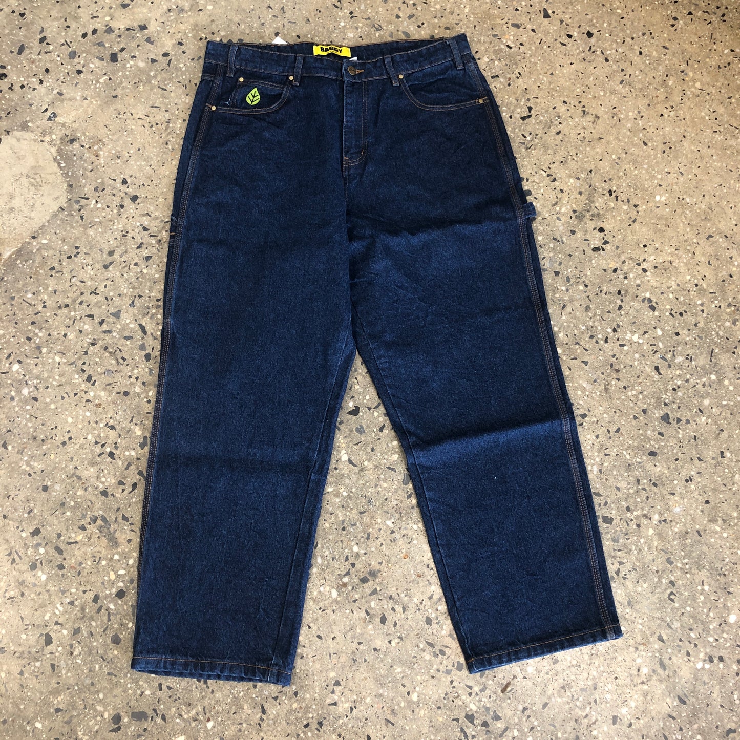 Butter Goods Weathergear Heavyweight Denim Pants - Dark Indigo